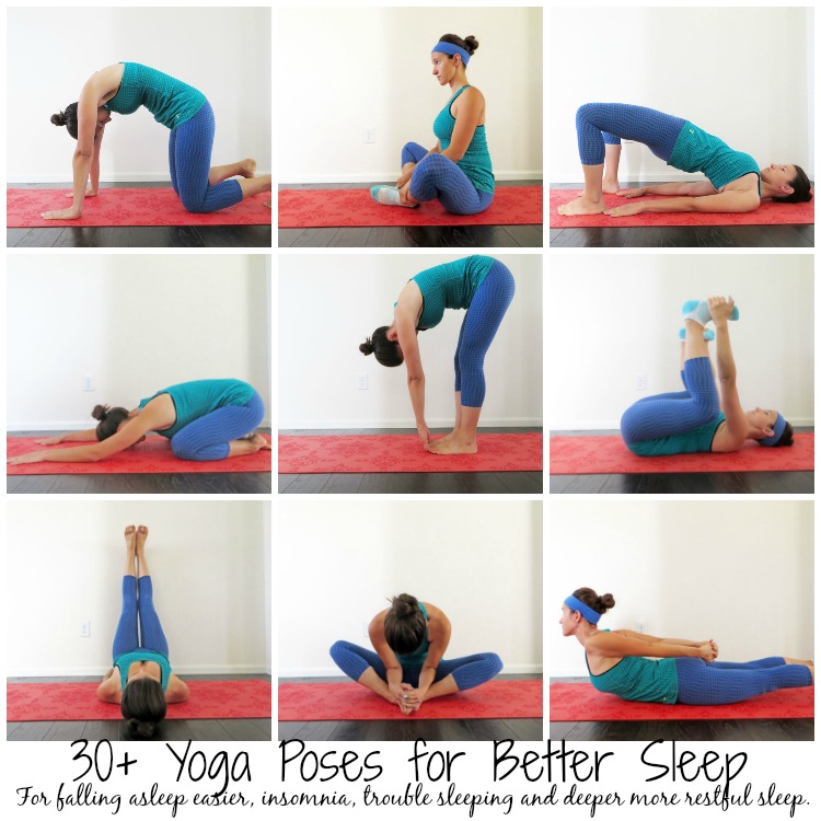 30+ Yoga Poses for Sleep - With Our Best - Denver Lifestyle Blog